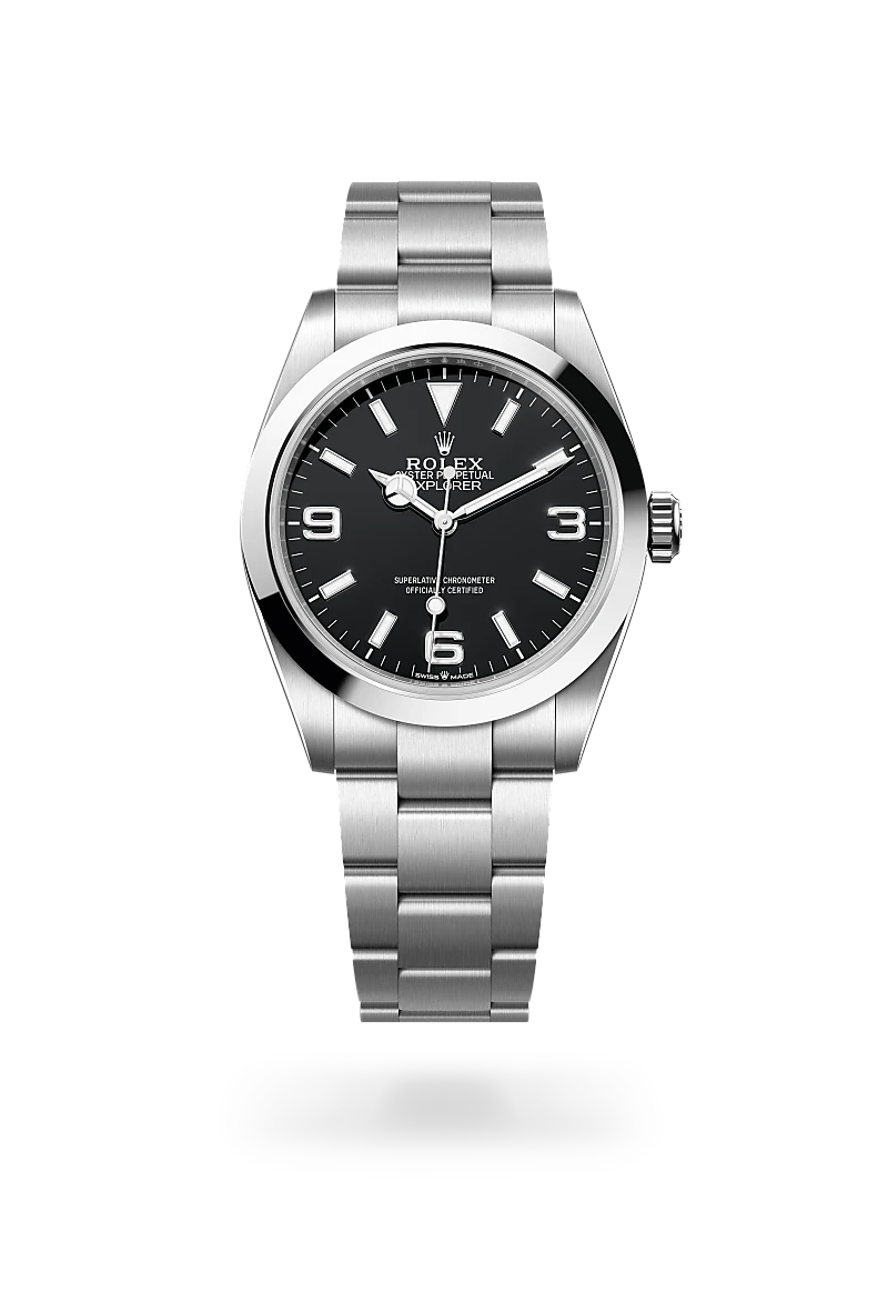 Explorer 40 - Oyster, 40 mm, Oystersteel çelik