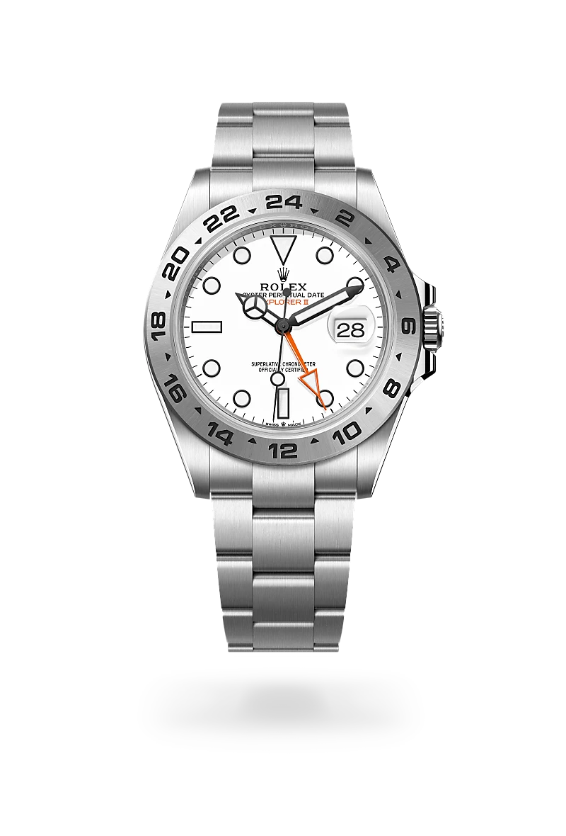 Explorer II - Oyster, 42 mm, Oystersteel çelik