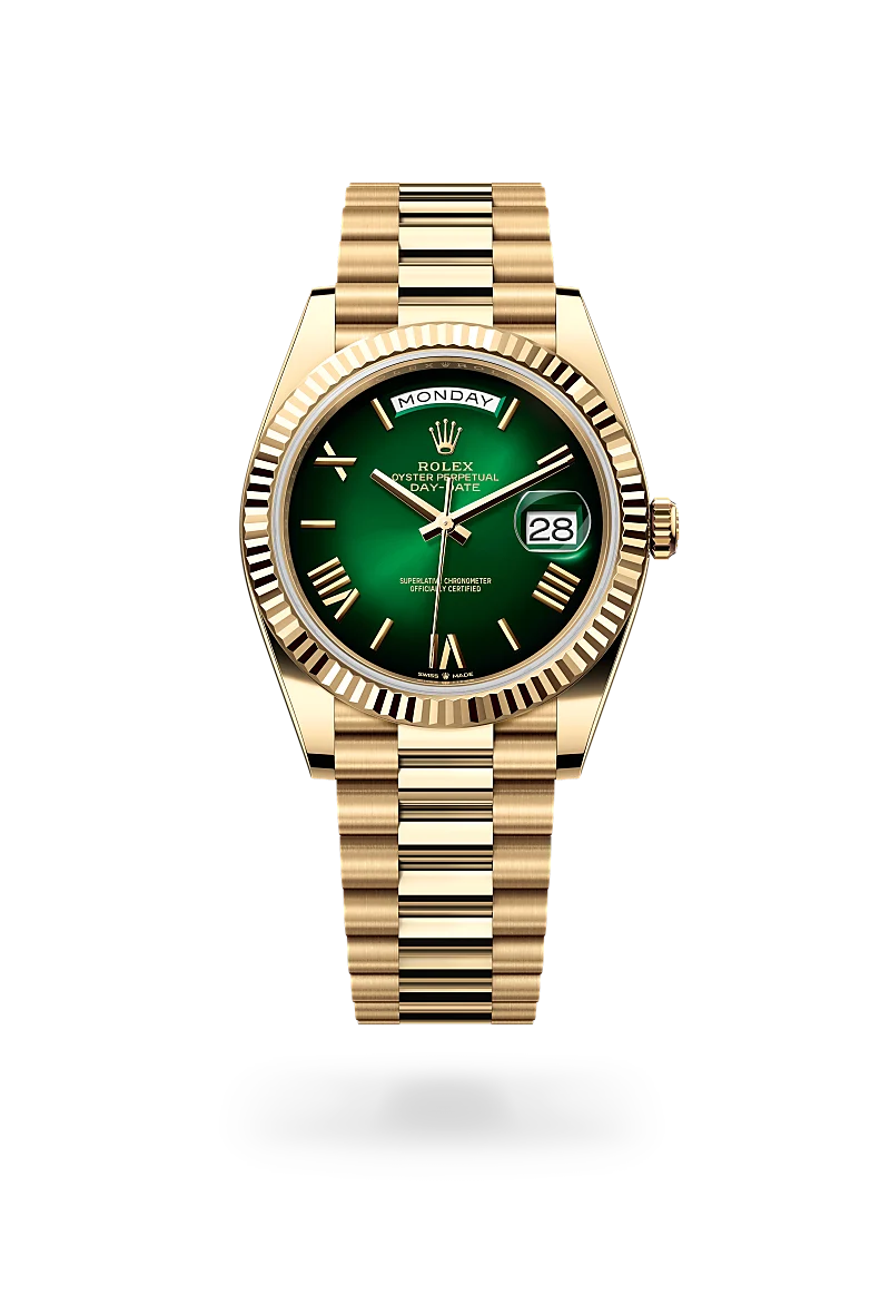 Day-Date 40 - Oyster, 40 mm, sarı altın