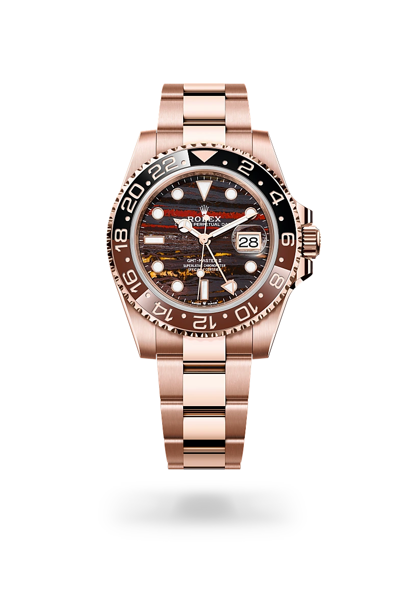 GMT-Master II - Oyster, 40 mm, Everose altın