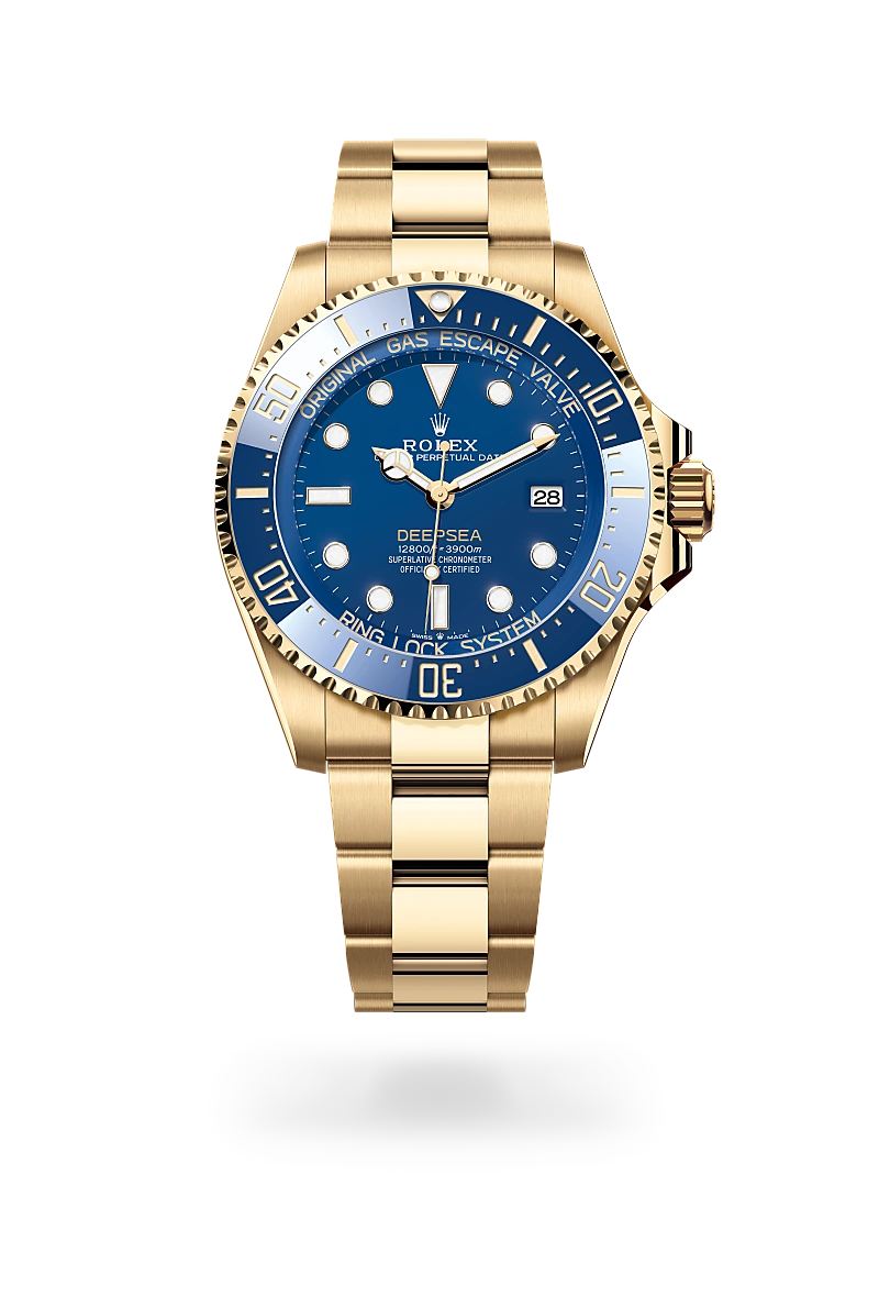 Rolex Deepsea - Oyster, 44 mm, sarı altın