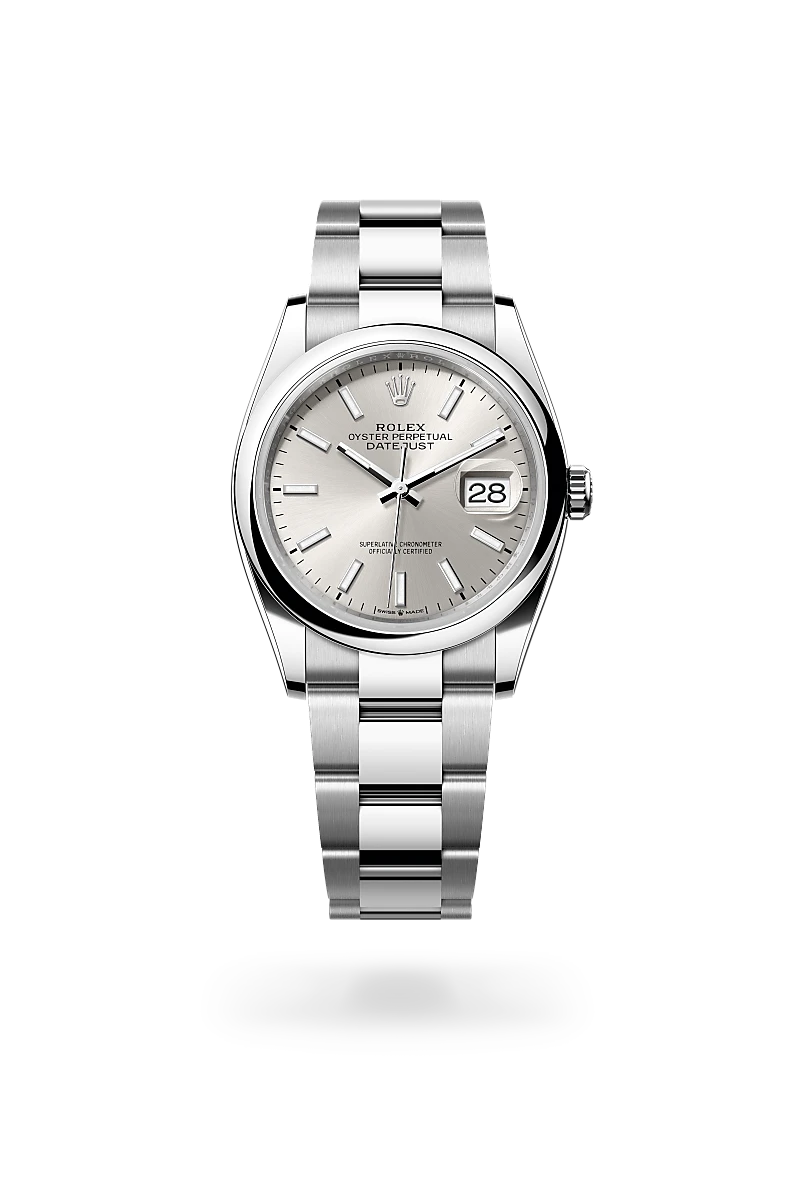 Datejust 36 - Oyster, 36 mm, Oystersteel çelik