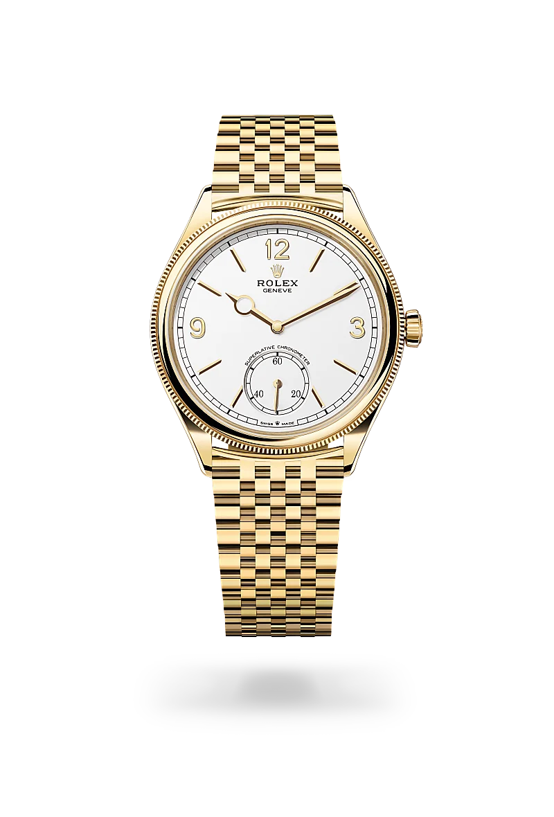 1908 - 39 mm, 18 kt sarı altın, cilalı yüzey