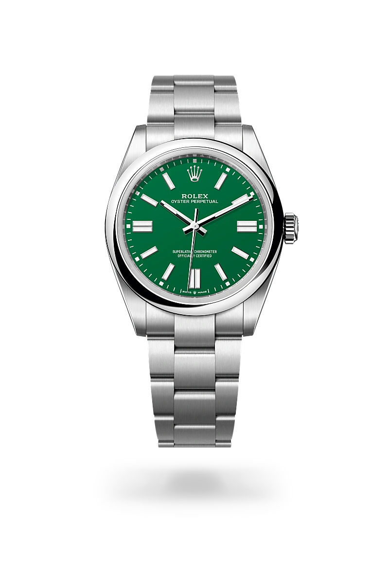 Oyster Perpetual 41 - Oyster, 41 mm, Oystersteel çelik