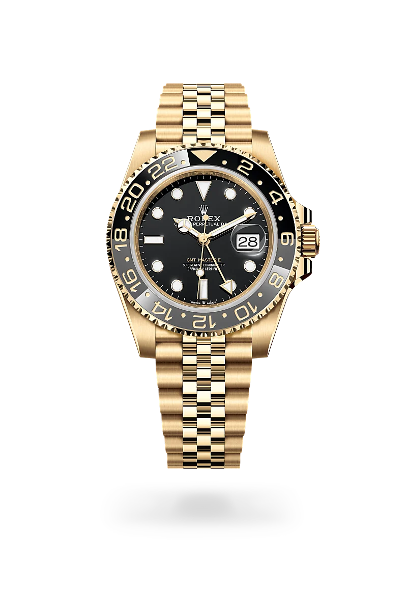 GMT-Master II - Oyster, 40 mm, sarı altın