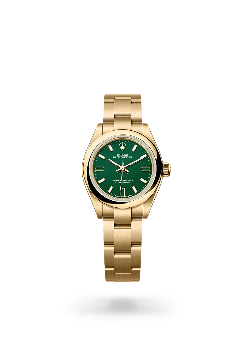 Oyster Perpetual 28 - Oyster, 28 mm, sarı altın