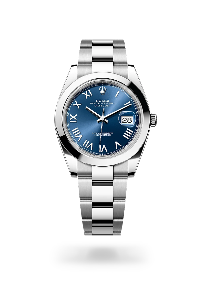 Datejust 41 - Oyster, 41 mm, Oystersteel çelik