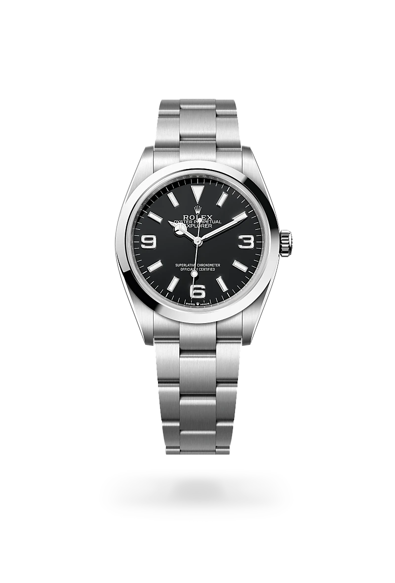Explorer 36 - Oyster, 36 mm, Oystersteel çelik
