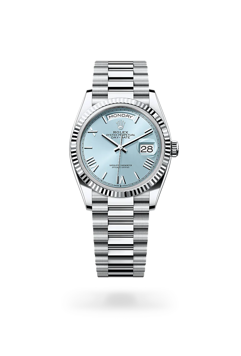 Day-Date 36 - Oyster, 36 mm, platin