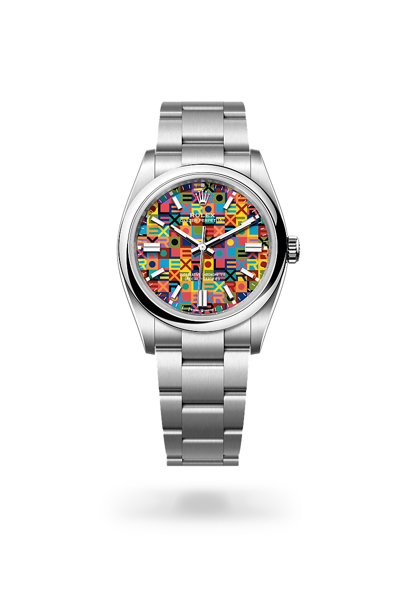 Oyster Perpetual 36 - Oyster, 36 mm, Oystersteel çelik