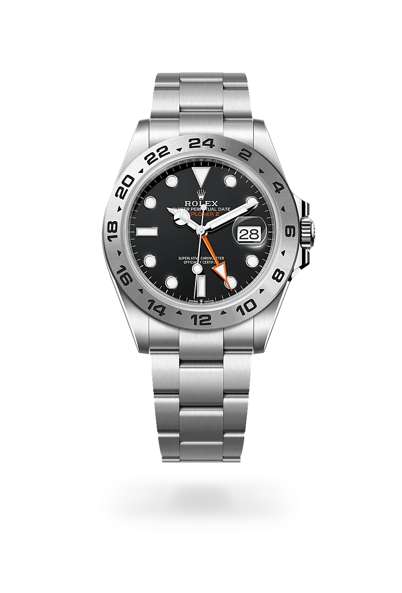 Explorer II - Oyster, 42 mm, Oystersteel çelik