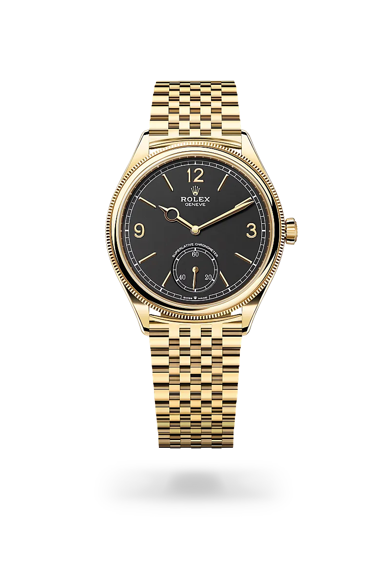 1908 - 39 mm, 18 kt sarı altın, cilalı yüzey