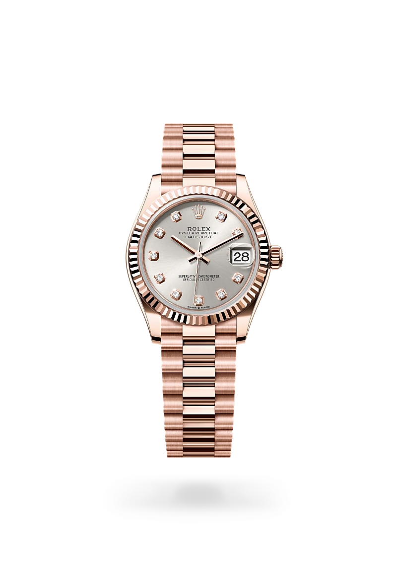 Datejust 31 - Oyster, 31 mm, Everose altın