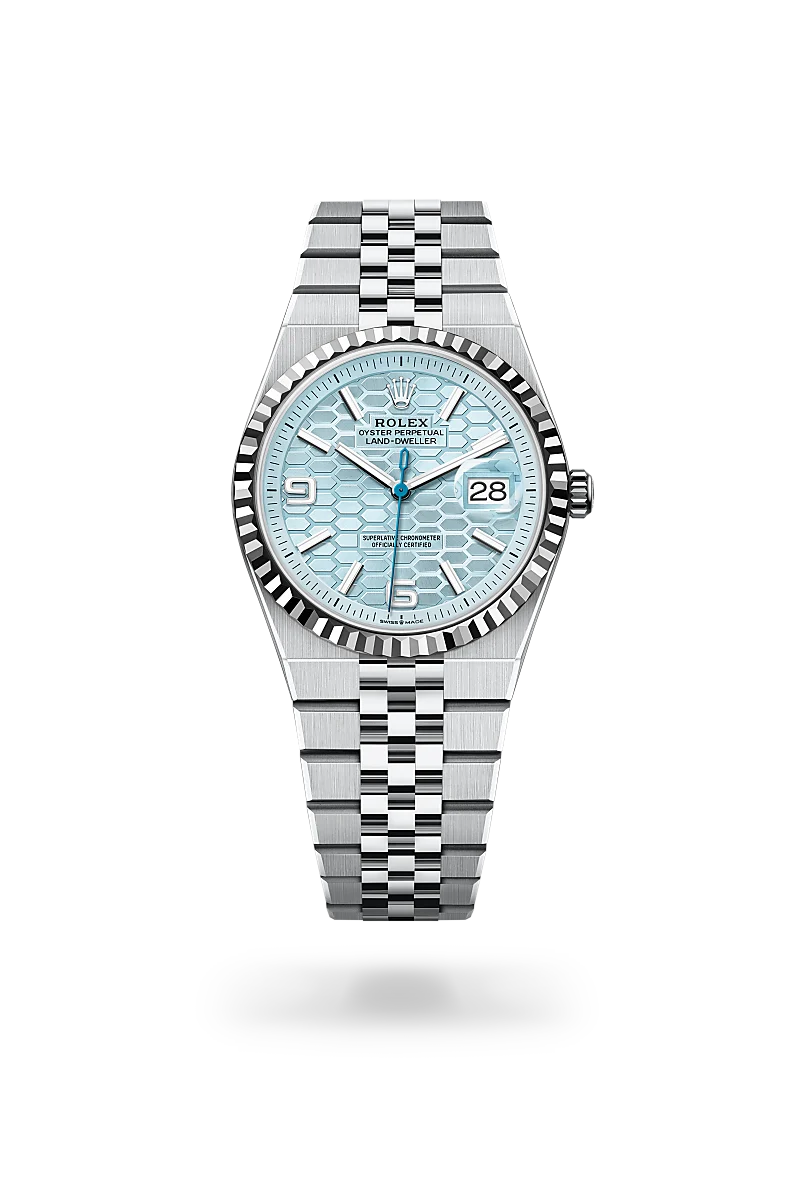 Land-Dweller 36 - Oyster, 36 mm, platin