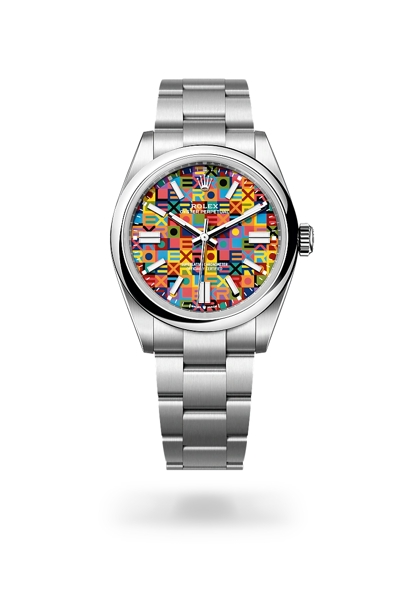 Oyster Perpetual 41 - Oyster, 41 mm, Oystersteel çelik
