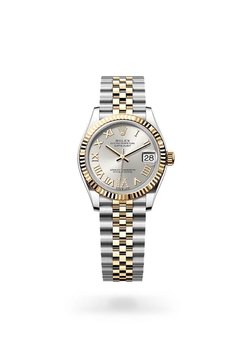 Datejust 31 - Oyster, 31 mm, Oystersteel çelik ve sarı altın